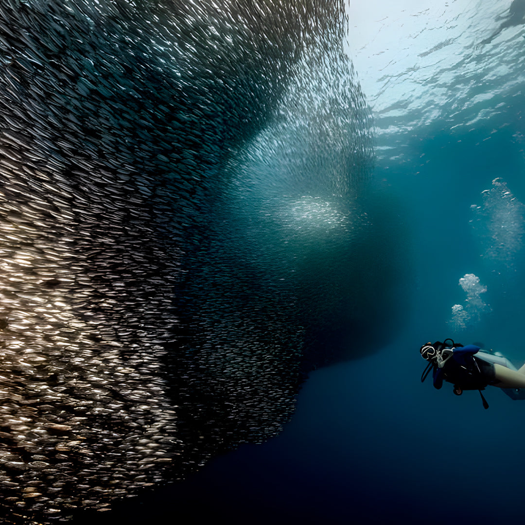 Moalboal Sardine Run Fun Dive