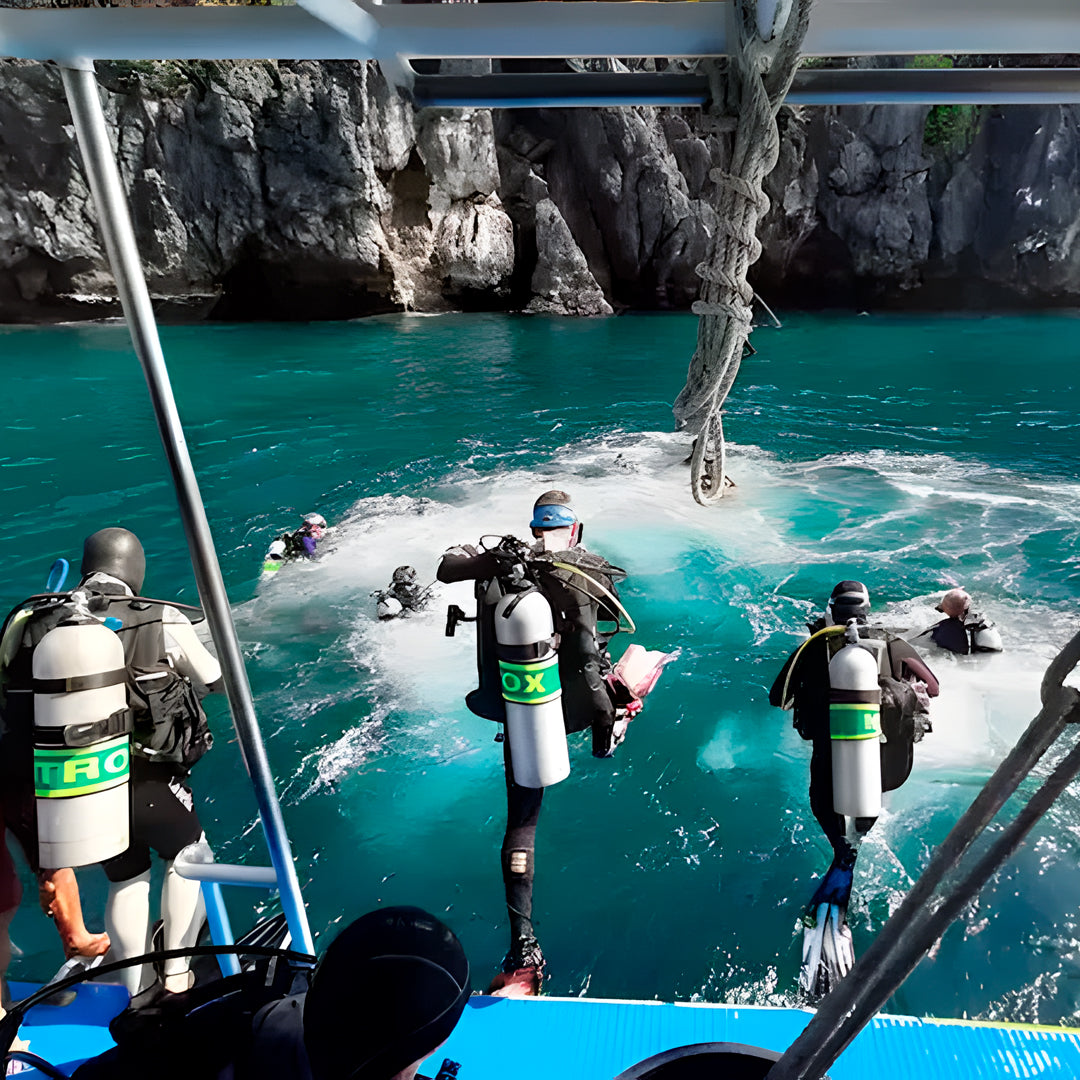 Descubre el buceo a bordo en el norte del mar de Andamán
