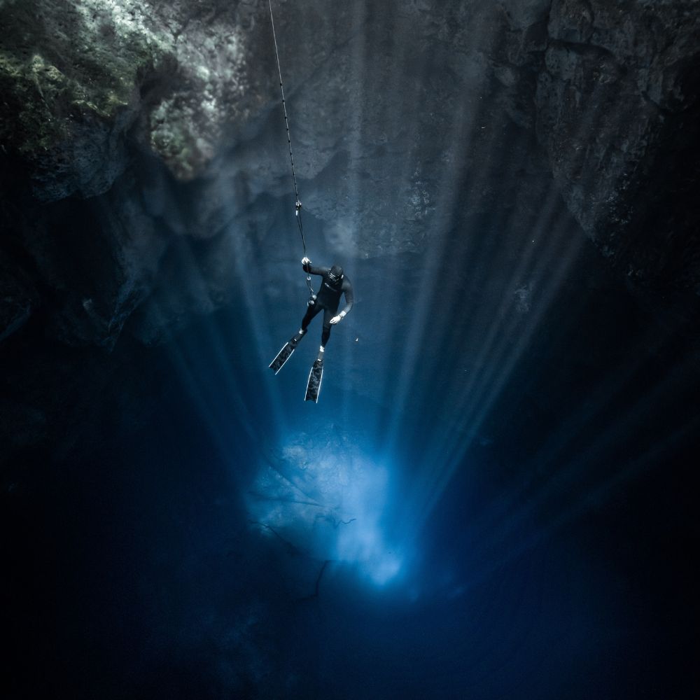 Cenote Diving Mexico Cenote Freediving