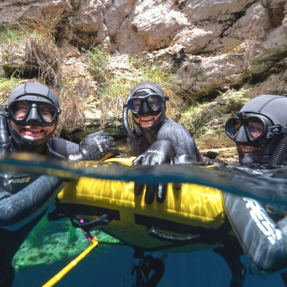 Certified Freedivers Depth Training