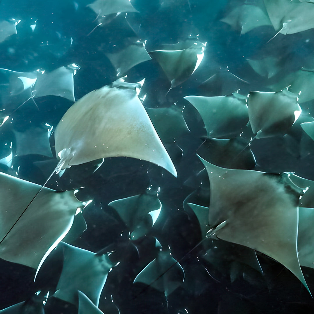 Freedive Mexico Mobula Rays Migration