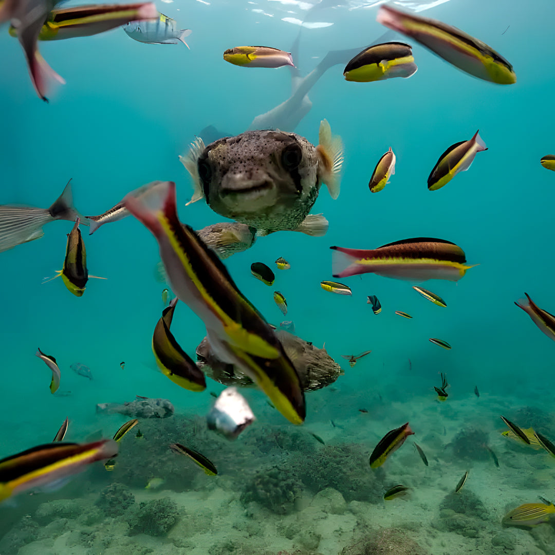 Freedive Mexico Mobula Rays Migration