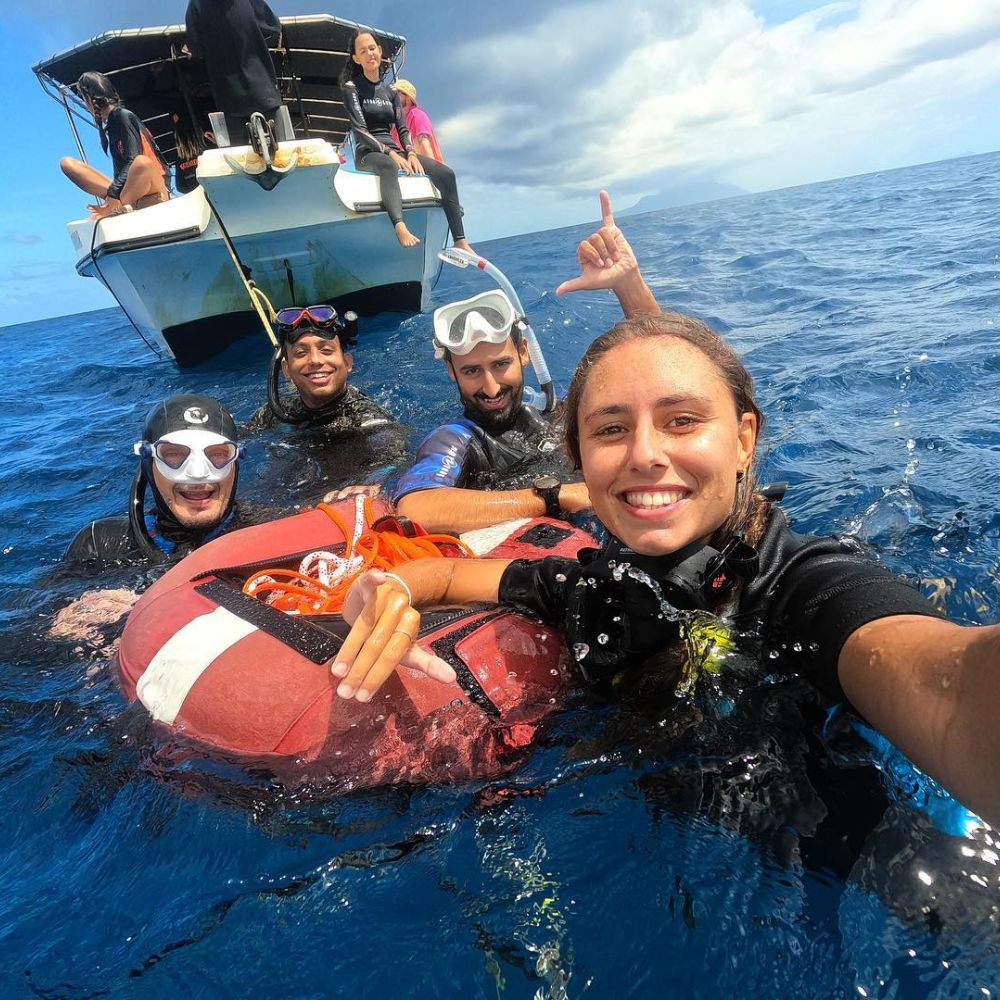 Beginner Freediving in Seychelles