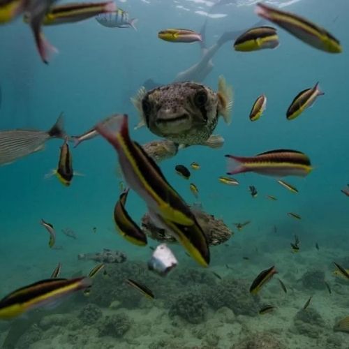 Freedive Mexico Mobula Rays Migration
