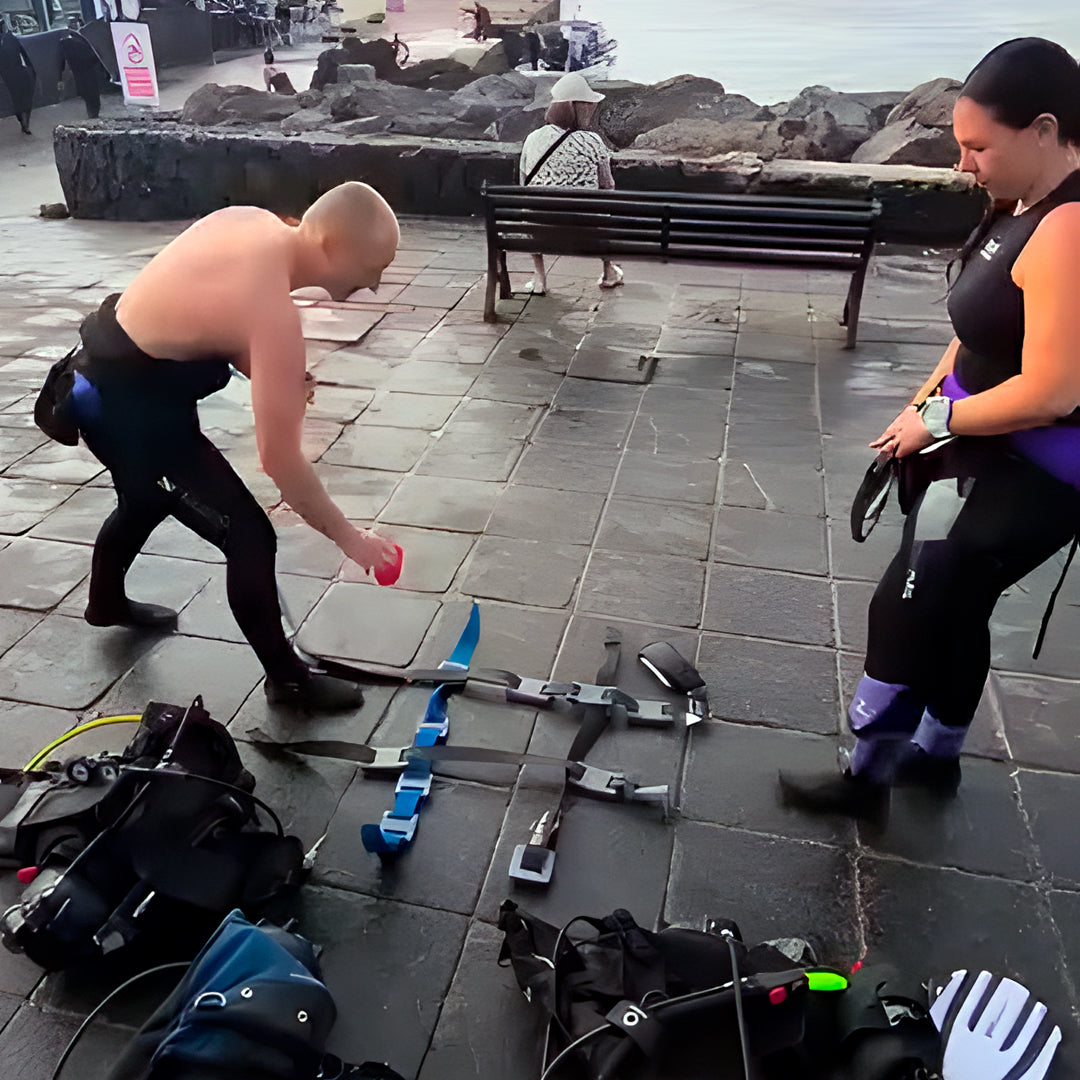 Scuba Diving at Flamingo Beach