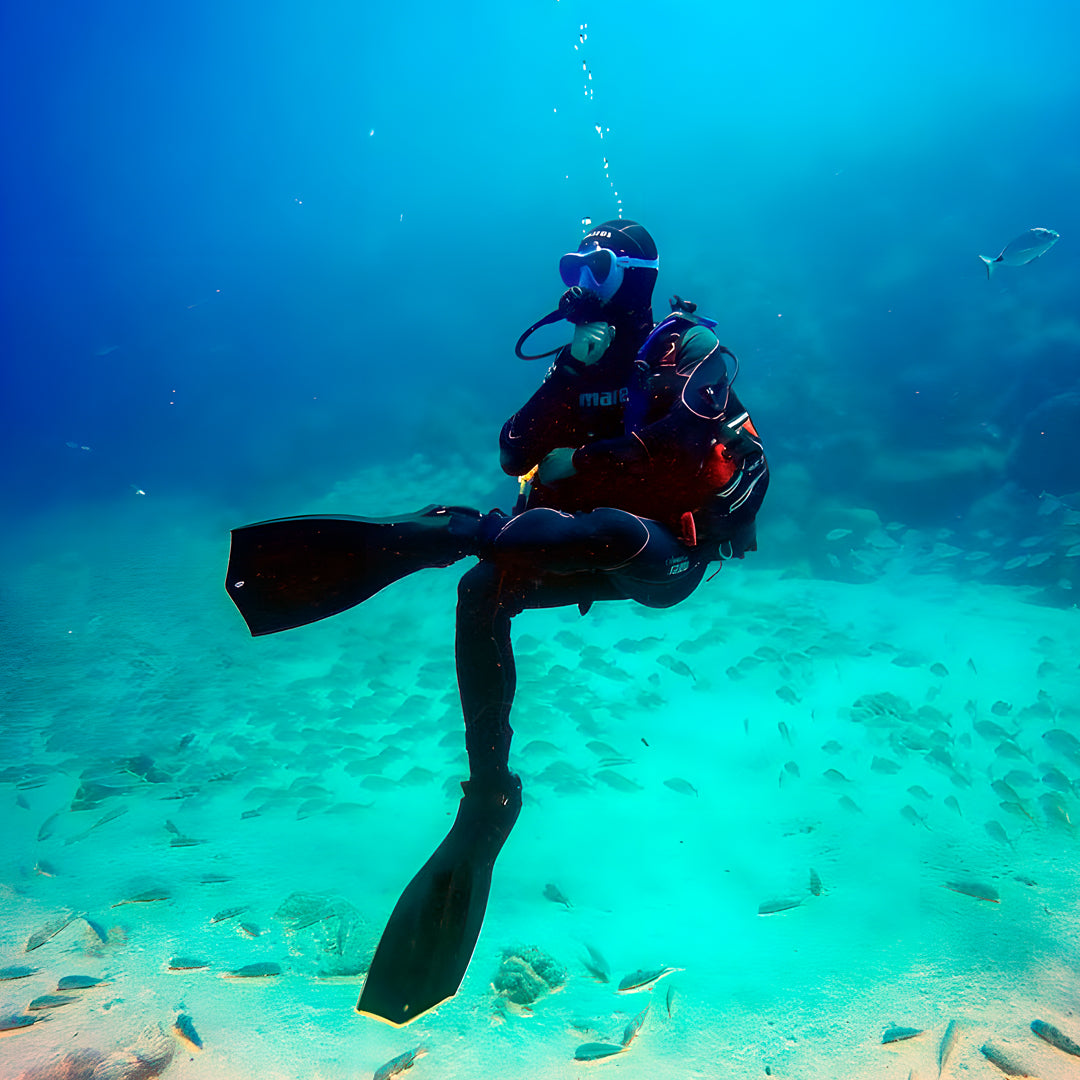 Scuba Diving at Flamingo Beach