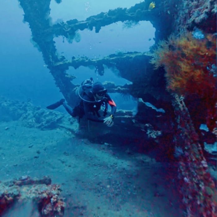 USAT Liberty Shipwreck Beginner Dive