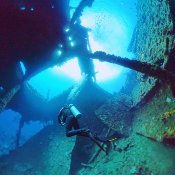 USAT Liberty Shipwreck Beginner Dive