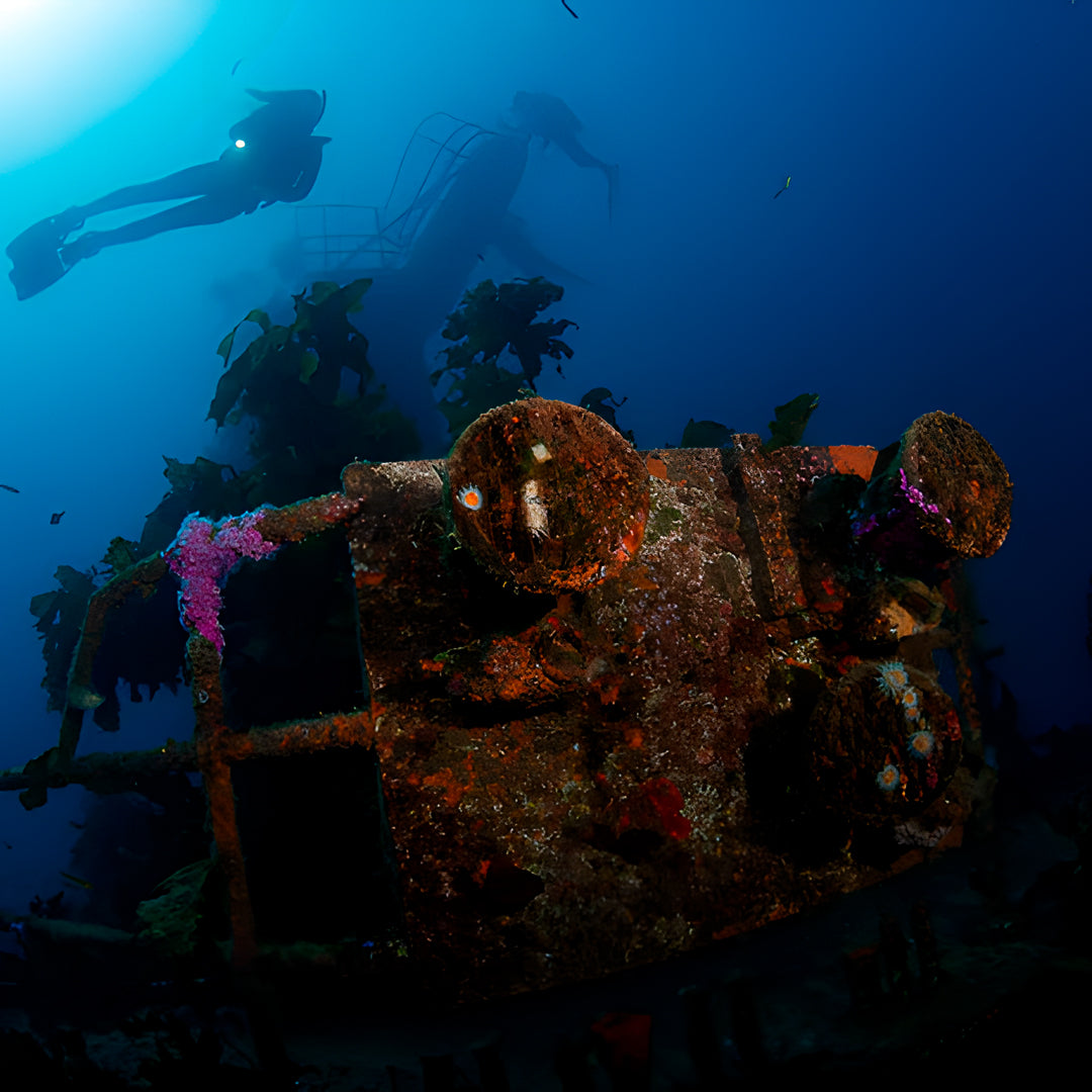 Rainbow Warrior Wreck and Reef Dive