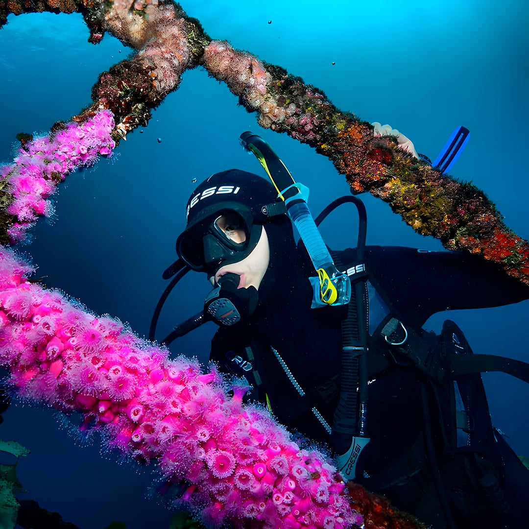 Rainbow Warrior Wreck and Reef Dive