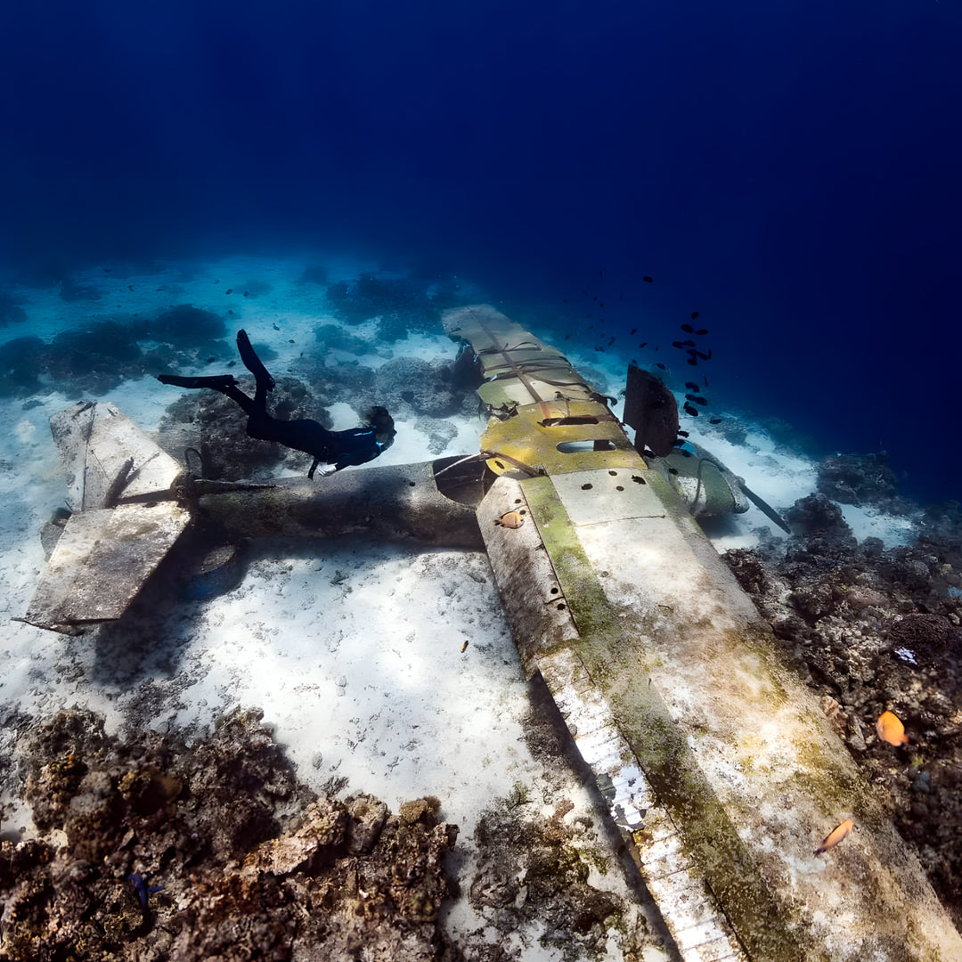 Panglao Plane Wreck Fun Dive