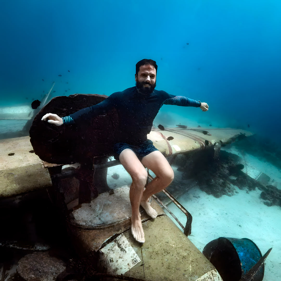 Panglao Plane Wreck Fun Dive Blue Freedom Apnea