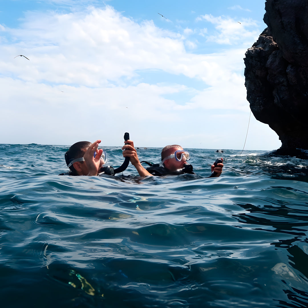 Sail Rock Introductory Diving Program Member Diving