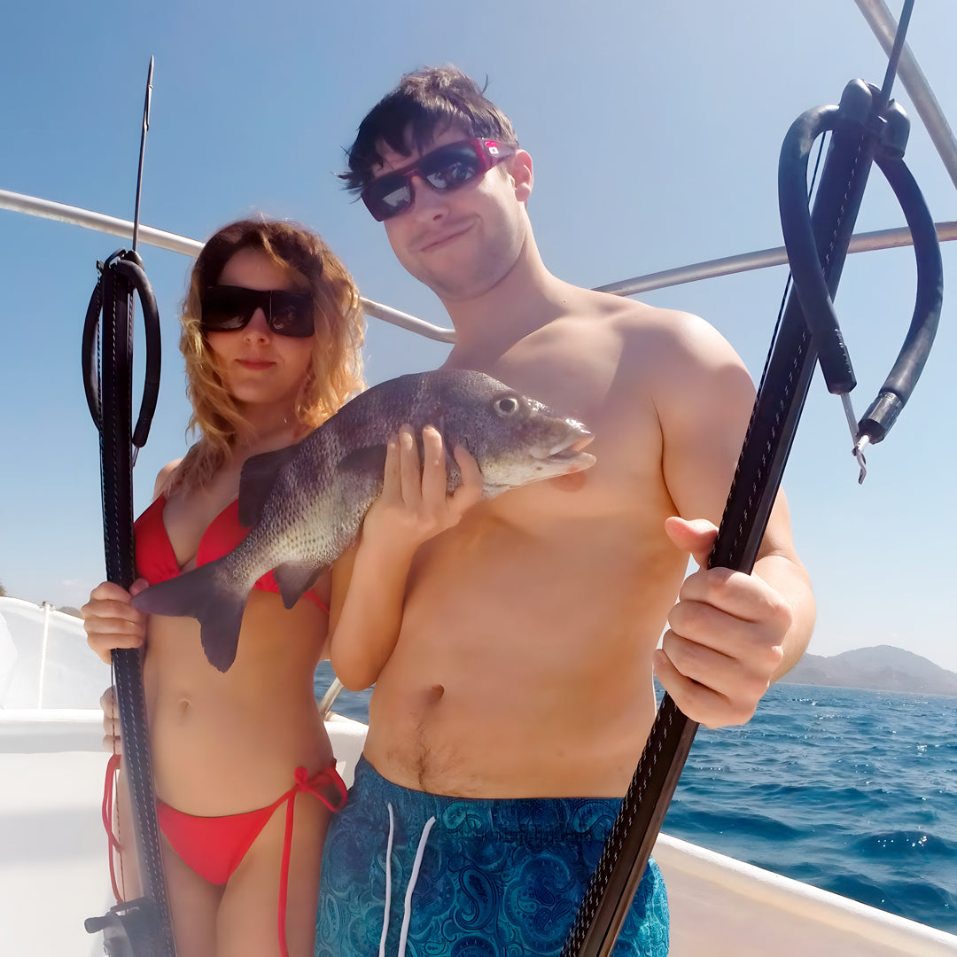 Excursión de pesca submarina de día completo