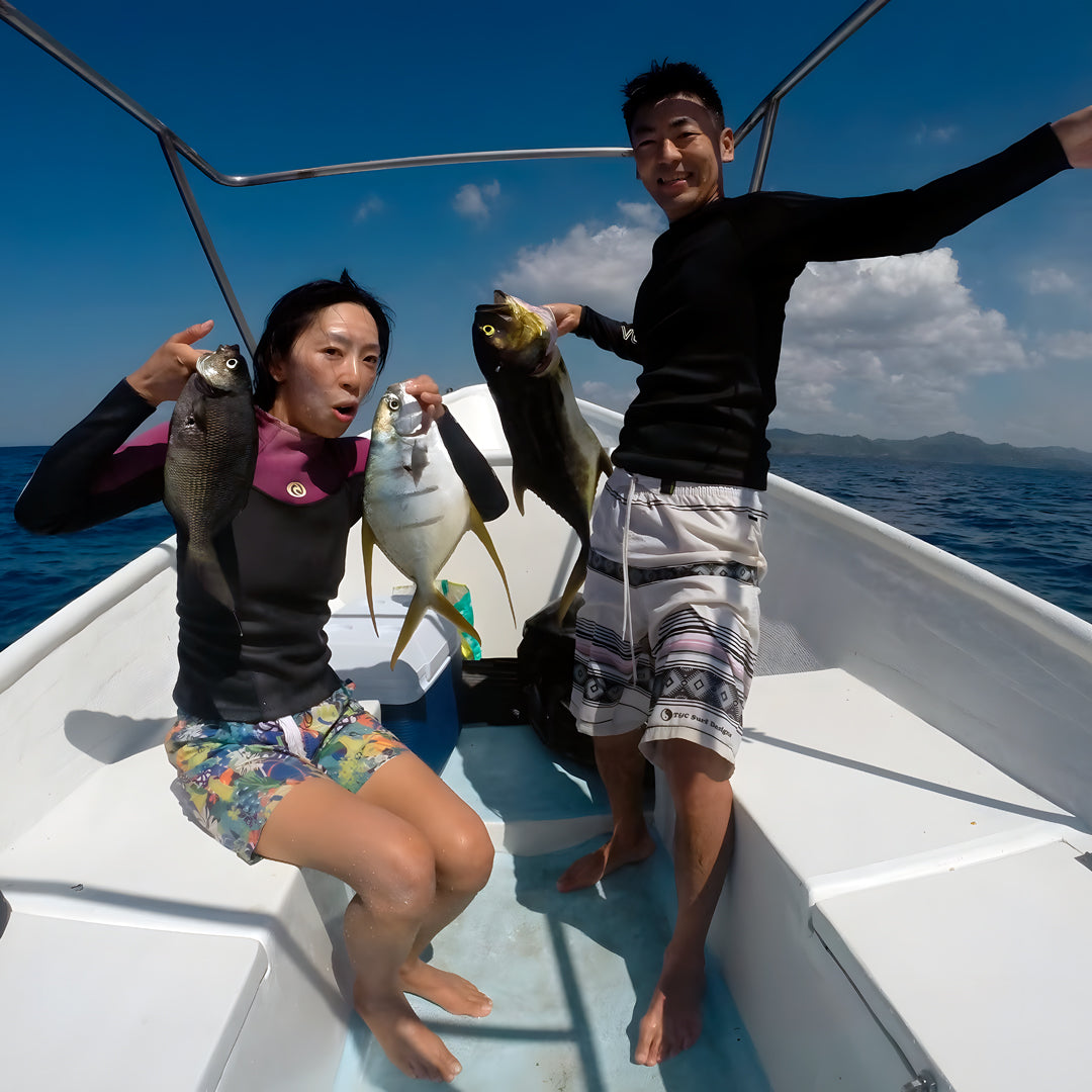 Excursión de pesca submarina de día completo