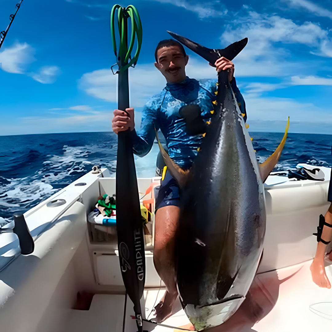 Excursión de pesca submarina de día completo