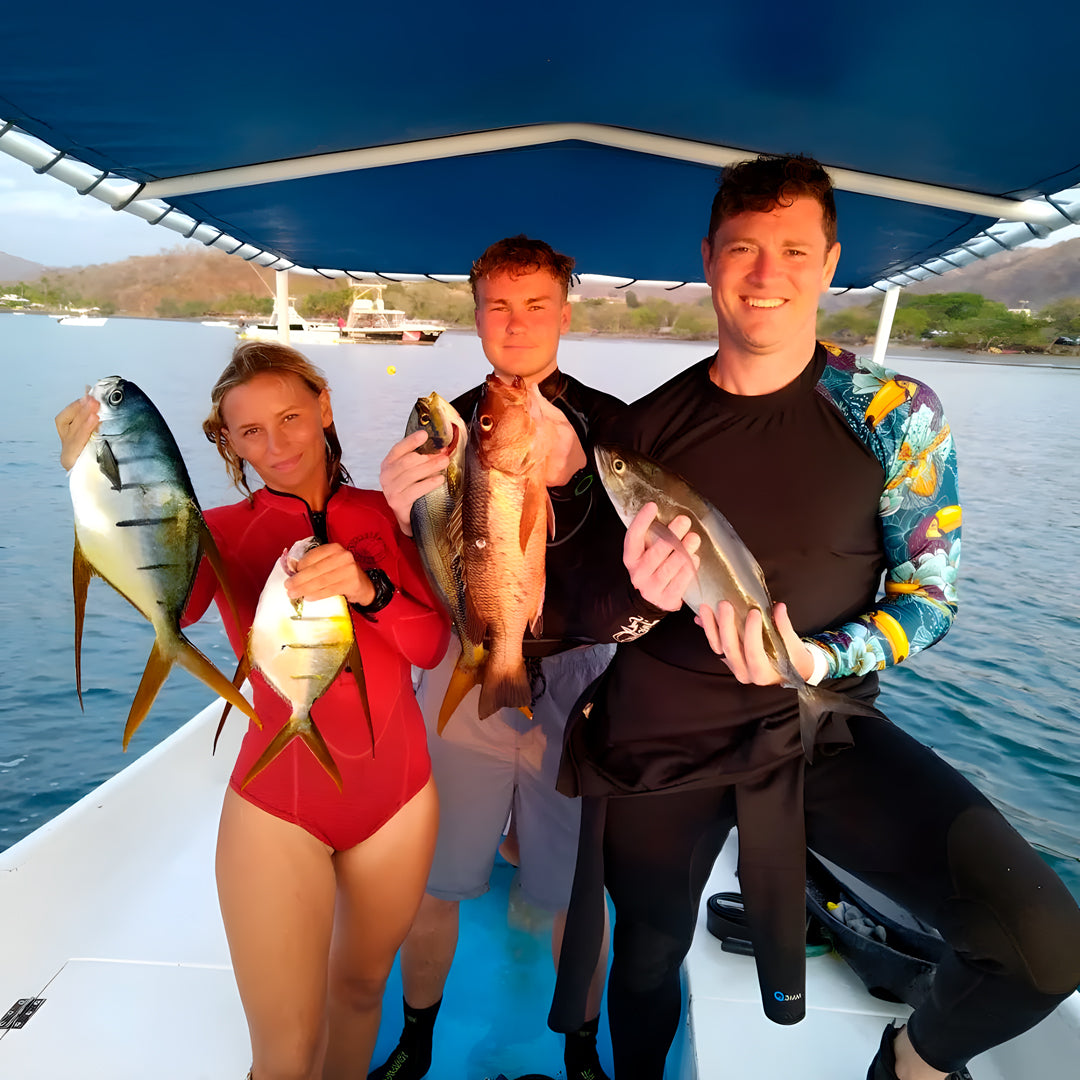 Excursión de pesca submarina de día completo