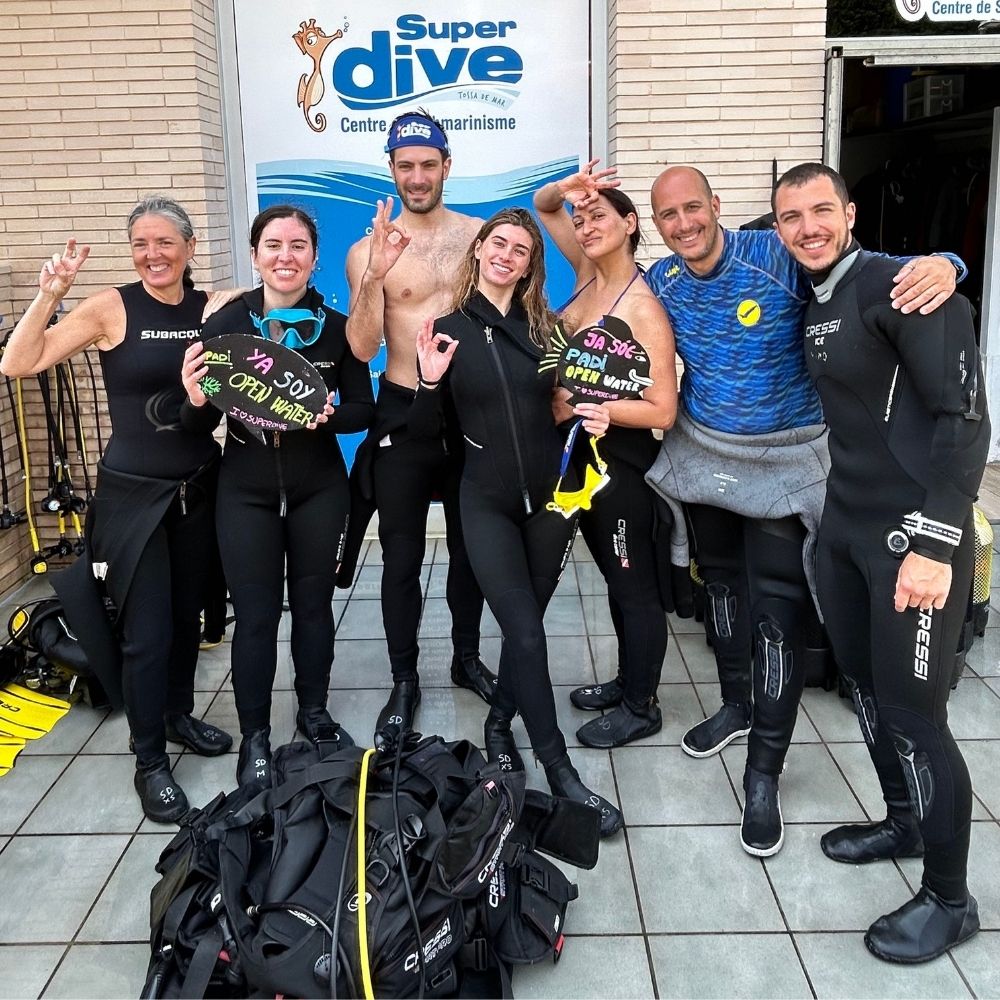 PADI Open Water Beginner Diving Course in Costa Brava