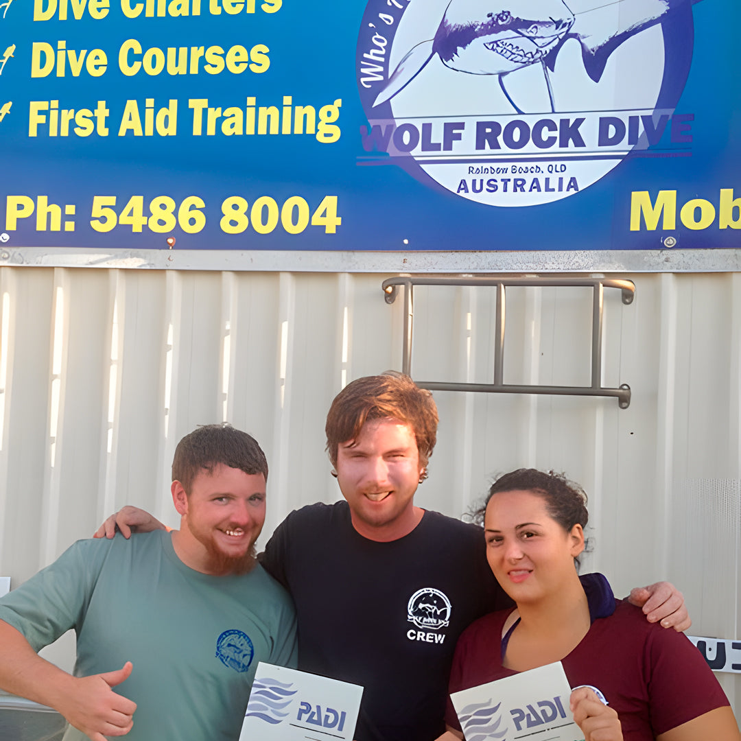 PADI Open Water Course in Rainbow Beach