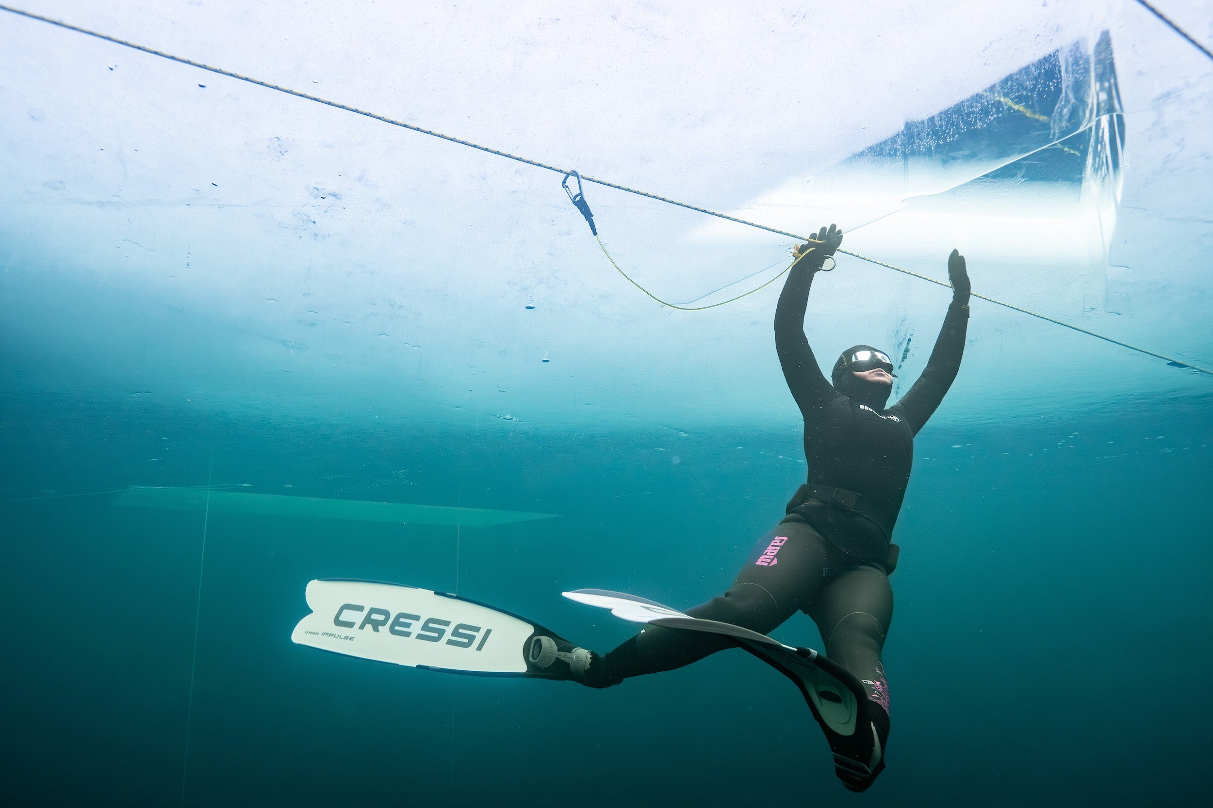 Freediving Friends Under Ice 2026