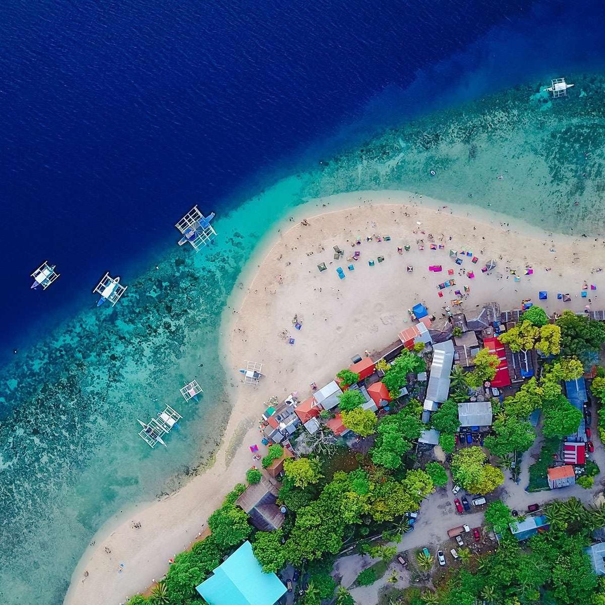 Moalboal Scuba Diving Sardine Run Island Trek Tours
